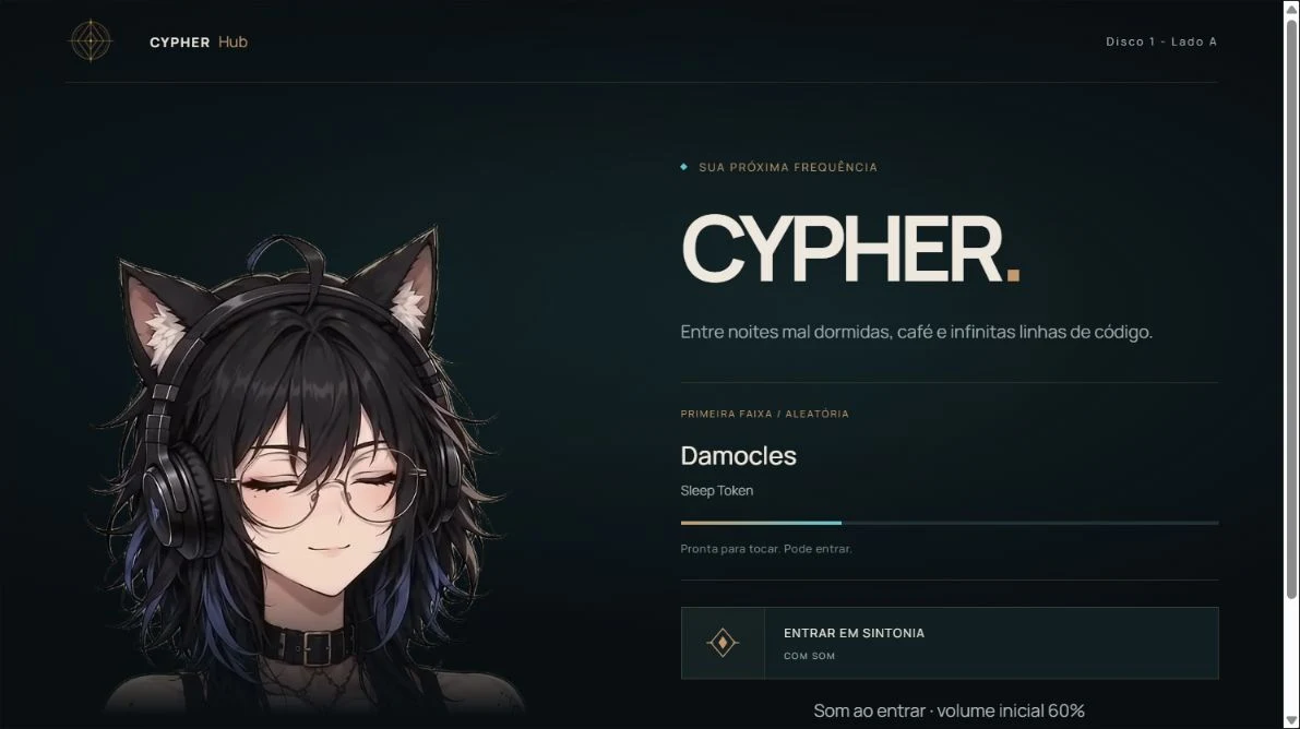 Entrada em sintonia